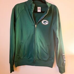 Victoria's Secret PINK Green Bay PACKERS  Zip-Up Jacket